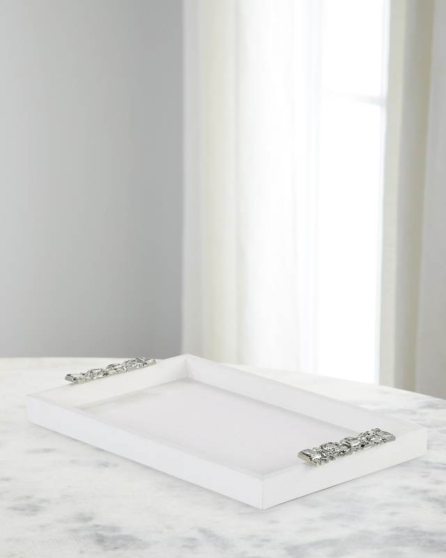 Muse Gemstone Handle Tray